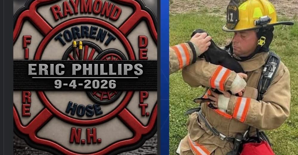 Eric Phillips Obituary, Death - Raymond Firefighter Dies at 44 After Medical Emergency While Responding to Call