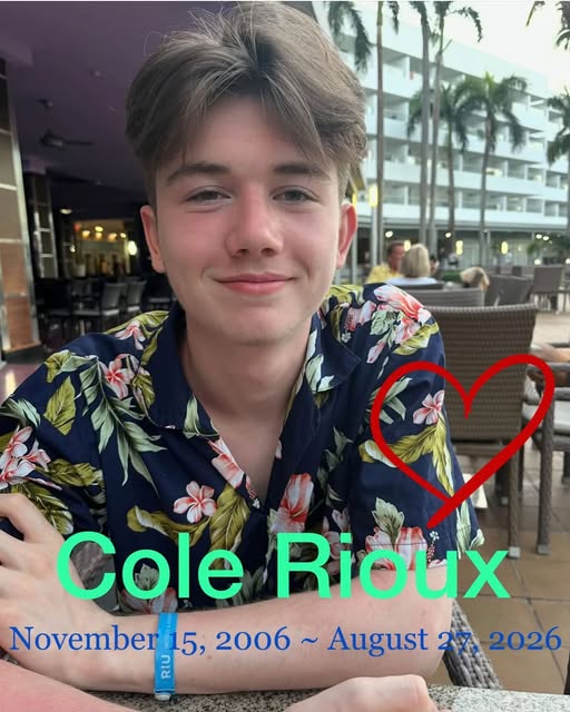 Cole Rioux Obituary, Death - Community Mourns Loss as Family Receives Outpouring of Support